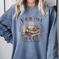 North Pole Book-Club Hot Cocoa Served Daily Christmas Book Comfort Colors Sweatshirt Denim North Pole Book-Club Hot Cocoa Served Daily Christmas Book Comfort Colors Sweatshirt Denim