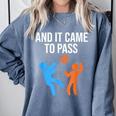 And It Came To Pass Book Of Mormon LDS Missionary Comfort Colors Sweatshirt Denim And It Came To Pass Book Of Mormon LDS Missionary Comfort Colors Sweatshirt Denim