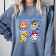 Paw Patrol Year Book Comfort Colors Sweatshirt Denim