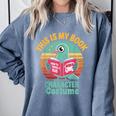 Pigeon Book Character Costume For Reading Day Comfort Colors Sweatshirt Denim Pigeon Book Character Costume For Reading Day Comfort Colors Sweatshirt Denim