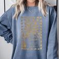 Pride And Prejudice Jane Austen Book Comfort Colors Sweatshirt Denim