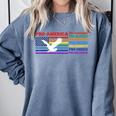 Pro America Pro Acceptance Pro Science Pro Equality Pro Book Comfort Colors Sweatshirt Denim