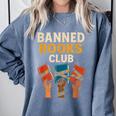 Read Banned Books Club Freely Anti-Censorship Librarian Comfort Colors Sweatshirt Denim Read Banned Books Club Freely Anti-Censorship Librarian Comfort Colors Sweatshirt Denim