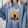 Read Banned Books Pet Cats Fight Evil Read Banned Reader Comfort Colors Sweatshirt Denim Read Banned Books Pet Cats Fight Evil Read Banned Reader Comfort Colors Sweatshirt Denim