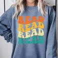 Read Read Read Read Book Lover Reading Bookworm Reader Comfort Colors Sweatshirt Denim Read Read Read Read Book Lover Reading Bookworm Reader Comfort Colors Sweatshirt Denim