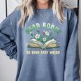 Read Books Be Kind Book Reader Book Nerd Book Reading Lover Premium Tri-Blend Comfort Colors Sweatshirt Denim