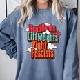 Read Books Lift Weights Fight Fascists Reading No Kings Premium Tri-Blend Comfort Colors Sweatshirt Denim Read Books Lift Weights Fight Fascists Reading No Kings Premium Tri-Blend Comfort Colors Sweatshirt Denim