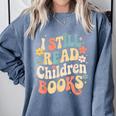 I Still Read Children Books Women Men Kids Books Lovers Comfort Colors Sweatshirt Denim I Still Read Children Books Women Men Kids Books Lovers Comfort Colors Sweatshirt Denim