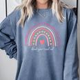 Read Your Heart Out Rainbow Teacher Reading Books Lover Comfort Colors Sweatshirt Denim Read Your Heart Out Rainbow Teacher Reading Books Lover Comfort Colors Sweatshirt Denim