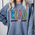 Read Your Heart Read Reading Librarian Book Across America Comfort Colors Sweatshirt Denim Read Your Heart Read Reading Librarian Book Across America Comfort Colors Sweatshirt Denim
