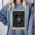 The Reader Tarot Card Mystic Dragon Book Magic Comfort Colors Sweatshirt Denim The Reader Tarot Card Mystic Dragon Book Magic Comfort Colors Sweatshirt Denim