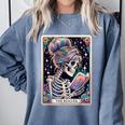 The Reader Tarot Card Women Book Lover Librarian Read Comfort Colors Sweatshirt Denim The Reader Tarot Card Women Book Lover Librarian Read Comfort Colors Sweatshirt Denim