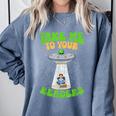 Take Me To Your Readers Alien Book Reading Bookaholic Comfort Colors Sweatshirt Denim Take Me To Your Readers Alien Book Reading Bookaholic Comfort Colors Sweatshirt Denim