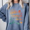 Readers Books Lovers BFF Books Club Paranormal Romance Reading Book Vampires Werewolves & Fae -Adults Short Sleeve Comfort Colors Sweatshirt Denim