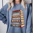 Reading Book Comfort Colors Sweatshirt Denim Reading Book Comfort Colors Sweatshirt Denim