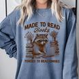 Reading Book Lover Made To Read Books Forces To Read Emails Comfort Colors Sweatshirt Denim Reading Book Lover Made To Read Books Forces To Read Emails Comfort Colors Sweatshirt Denim