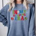 In My Reading Era Read Book Librarian Teacher Men Women Kids Comfort Colors Sweatshirt Denim In My Reading Era Read Book Librarian Teacher Men Women Kids Comfort Colors Sweatshirt Denim
