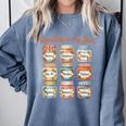Reading Is My Jam Cute Jelly Jars Book Genres Comfort Colors Sweatshirt Denim Reading Is My Jam Cute Jelly Jars Book Genres Comfort Colors Sweatshirt Denim