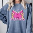 Reading Smut Is My Therapy Romance Book Reader Humor Comfort Colors Sweatshirt Denim