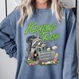 Reading Trash Racoon Bookworm Bookish Librarian Book Lover Comfort Colors Sweatshirt Denim Reading Trash Racoon Bookworm Bookish Librarian Book Lover Comfort Colors Sweatshirt Denim