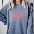Retro Grow In Grace Wildflower Book Christian Bible Verse Comfort Colors Sweatshirt Denim Retro Grow In Grace Wildflower Book Christian Bible Verse Comfort Colors Sweatshirt Denim