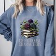 Romance Book Shirt Emotionally Attached Fictional Characters Comfort Colors Sweatshirt Denim Romance Book Shirt Emotionally Attached Fictional Characters Comfort Colors Sweatshirt Denim