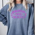 Romantasy Book Reader Aesthetic With Fantasy Feels Comfort Colors Sweatshirt Denim Romantasy Book Reader Aesthetic With Fantasy Feels Comfort Colors Sweatshirt Denim