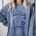 Save The Books Ban Fascists Stand For Book Readers Comfort Colors Sweatshirt Denim