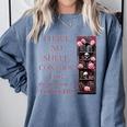Saying Psychological Thriller Book Reader Lover Comfort Colors Sweatshirt Denim