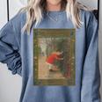 The Secret Garden Book Cover Comfort Colors Sweatshirt Denim The Secret Garden Book Cover Comfort Colors Sweatshirt Denim