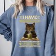 i Have Selective Hearing Cat Coffee Books Retro Comfort Colors Sweatshirt Denim i Have Selective Hearing Cat Coffee Books Retro Comfort Colors Sweatshirt Denim
