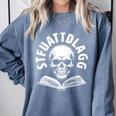Sexy STFUATTDLAGG With Skull Please Spicy Reading Book Love Comfort Colors Sweatshirt Denim Sexy STFUATTDLAGG With Skull Please Spicy Reading Book Love Comfort Colors Sweatshirt Denim