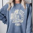 Smut Book Reader Spicy Romance Thick Thighs & Smutty Vibes Comfort Colors Sweatshirt Denim Smut Book Reader Spicy Romance Thick Thighs & Smutty Vibes Comfort Colors Sweatshirt Denim