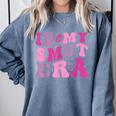 In My Smut Era Groovy Smut Book Reading Spicy Book Romance Comfort Colors Sweatshirt Denim In My Smut Era Groovy Smut Book Reading Spicy Book Romance Comfort Colors Sweatshirt Denim