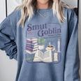 Smut Goblin Reading Club Book Lover Dark Academia Comfort Colors Sweatshirt Denim Smut Goblin Reading Club Book Lover Dark Academia Comfort Colors Sweatshirt Denim