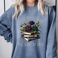 Spicy Book Club Dark Romance Lover Spicy Bookish Merch Goth Comfort Colors Sweatshirt Denim