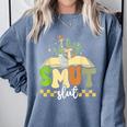 Spicy Book Lover Smut Slut Romance Reading Librarian Comfort Colors Sweatshirt Denim Spicy Book Lover Smut Slut Romance Reading Librarian Comfort Colors Sweatshirt Denim
