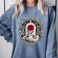 Tale As Old As Time Classic Book Lover Retro Comfort Colors Sweatshirt Denim