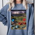 Tales Of Epithumia Book 2 Premium Tri-Blend Comfort Colors Sweatshirt Denim