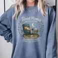 Tired Moms Book Club Coffee Chaos And Chapters Comfort Colors Sweatshirt Denim Tired Moms Book Club Coffee Chaos And Chapters Comfort Colors Sweatshirt Denim