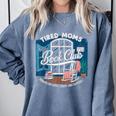 Tired Moms Book Club Coffee Chaos And Chapters Graphic Comfort Colors Sweatshirt Denim Tired Moms Book Club Coffee Chaos And Chapters Graphic Comfort Colors Sweatshirt Denim
