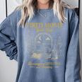 Tired Moms Book Club Coffee Chaos Chapters Comfort Colors Sweatshirt Denim Tired Moms Book Club Coffee Chaos Chapters Comfort Colors Sweatshirt Denim