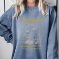 Tired Moms Book Club Running On Coffee Chaos And Chapters Comfort Colors Sweatshirt Denim