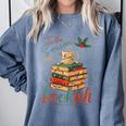 Tis The Season To Be Bookish Christmas Seasons Book Readings Comfort Colors Sweatshirt Denim Tis The Season To Be Bookish Christmas Seasons Book Readings Comfort Colors Sweatshirt Denim
