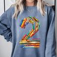 Toddler 2nd Birthday Books Themed 2 Year Old Boys Kids Girls Comfort Colors Sweatshirt Denim Toddler 2nd Birthday Books Themed 2 Year Old Boys Kids Girls Comfort Colors Sweatshirt Denim