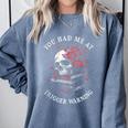You Had Me At Trigger Warning Smutt Books Smutty Book Lover Comfort Colors Sweatshirt Denim