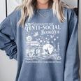 Unapologetically Anti Social Book Club Introvert Reader Comfort Colors Sweatshirt Denim Unapologetically Anti Social Book Club Introvert Reader Comfort Colors Sweatshirt Denim