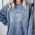 Never Underestimate The Power Of A Girl With A Book Comfort Colors Sweatshirt Denim Never Underestimate The Power Of A Girl With A Book Comfort Colors Sweatshirt Denim