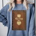 War And Peace Book Cover Comfort Colors Sweatshirt Denim War And Peace Book Cover Comfort Colors Sweatshirt Denim