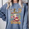 Wild About Reading Books Reader Lover Funny Teacher Animals For Men Women Kids Comfort Colors Sweatshirt Denim Wild About Reading Books Reader Lover Funny Teacher Animals For Men Women Kids Comfort Colors Sweatshirt Denim